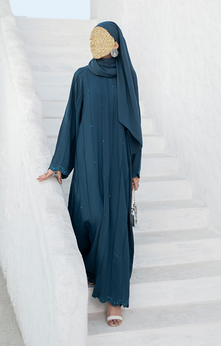 Deep Sea Glow Abaya