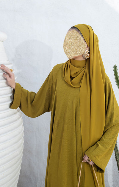 Golden Haze Abaya