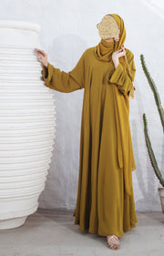 Golden Haze Abaya