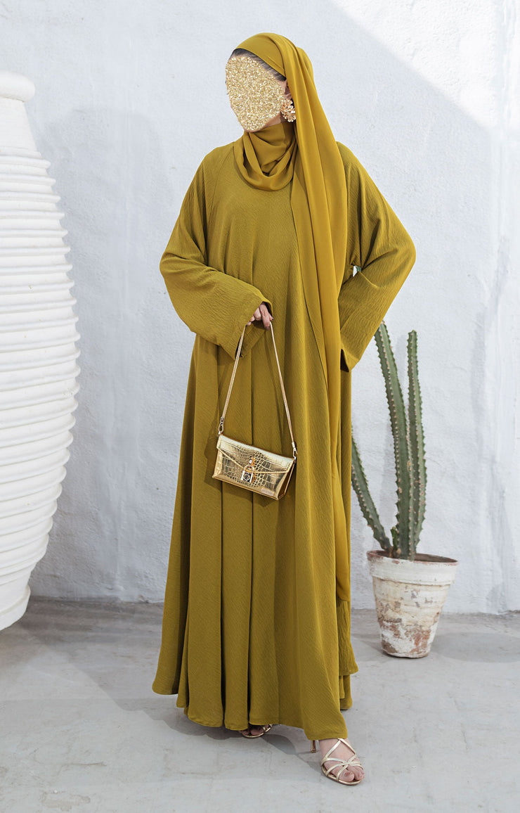 Golden Haze Abaya