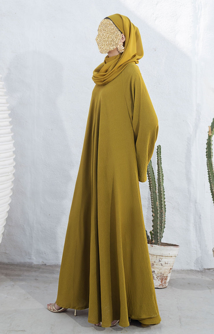 Golden Haze Abaya