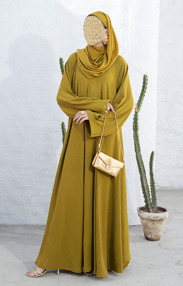 Golden Haze Abaya