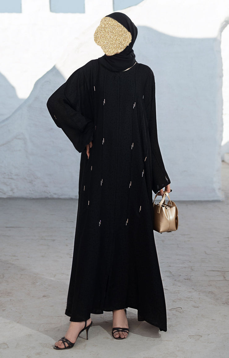 Dark Sapphire Abaya