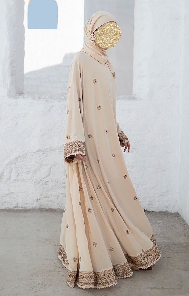 Desert Bloom Abaya