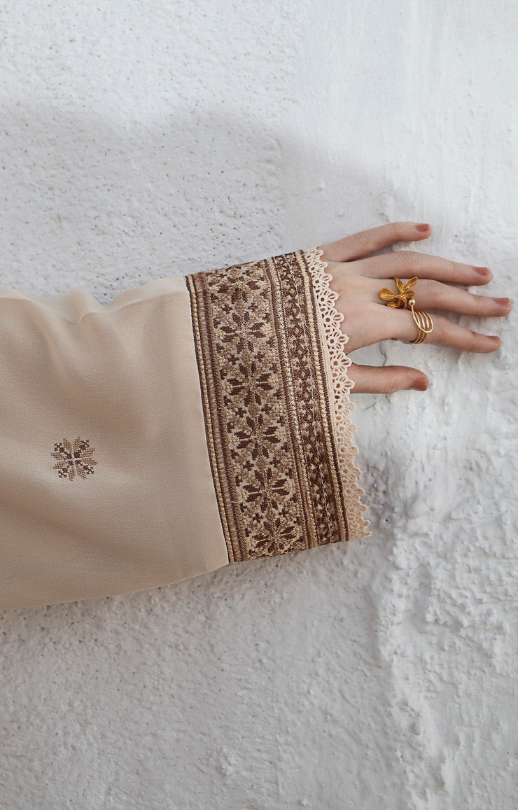 Desert Bloom Abaya